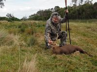 Michael Mira a successful disabled hunter from NSW with his well earnt Trophy April 2017